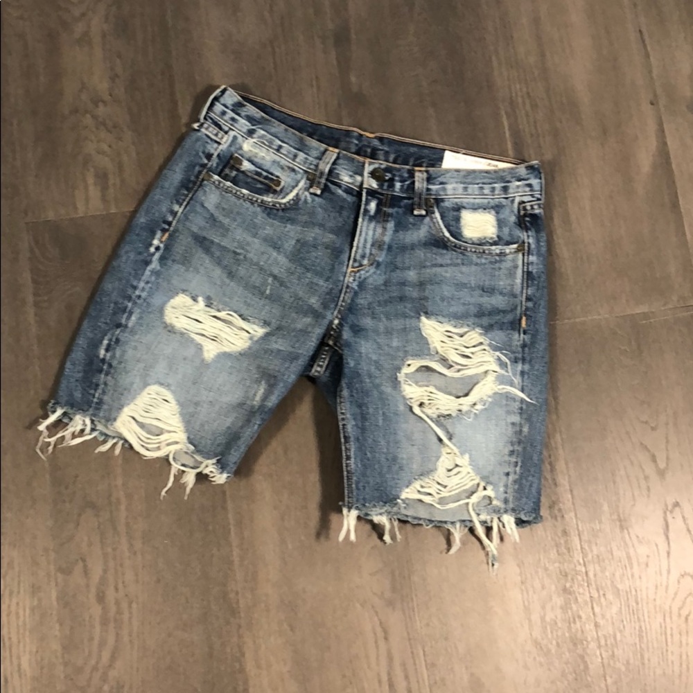 Tag and Bone denim shorts
